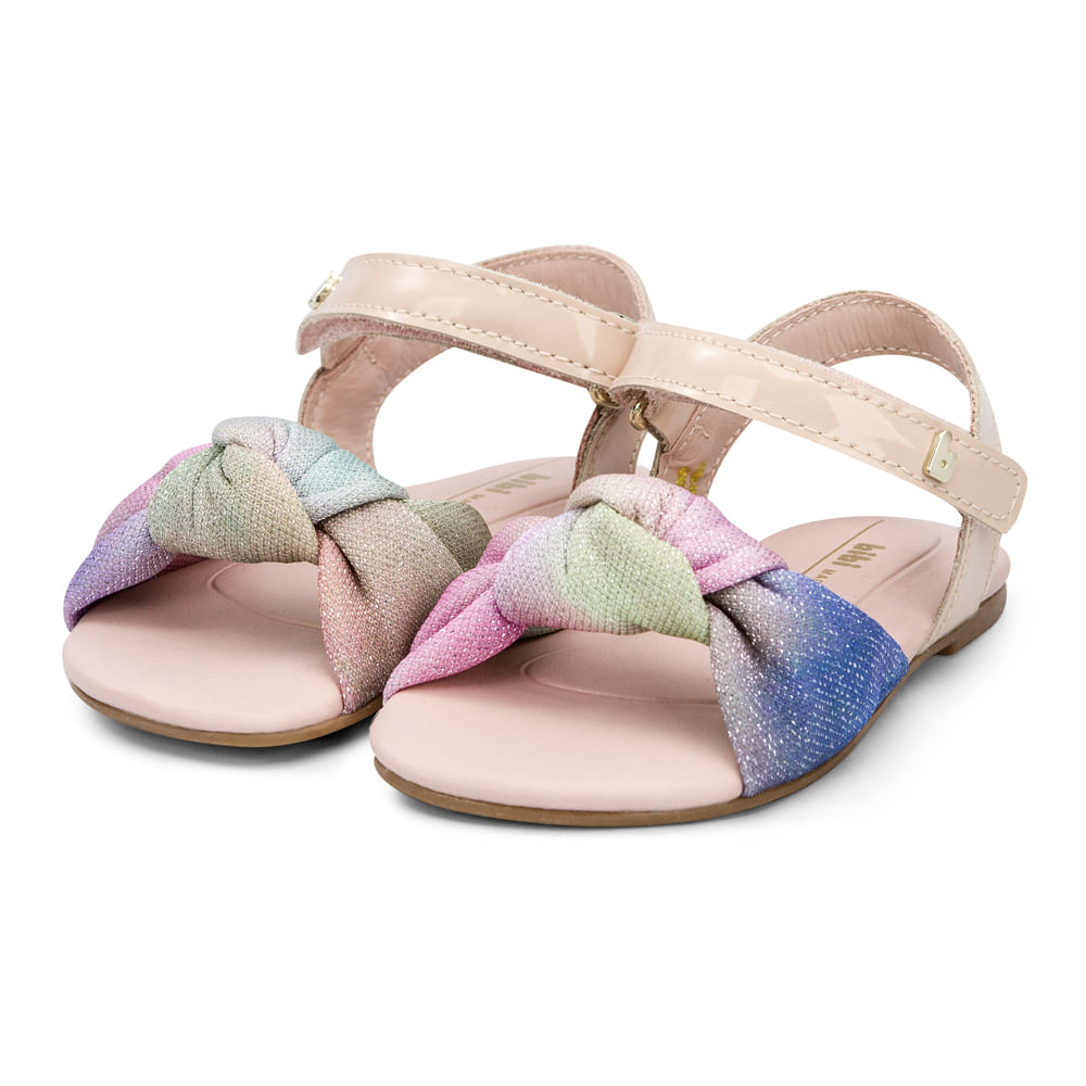 sandalia infantil feminina com velcro