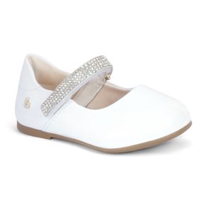 sapato infantil branco feminino