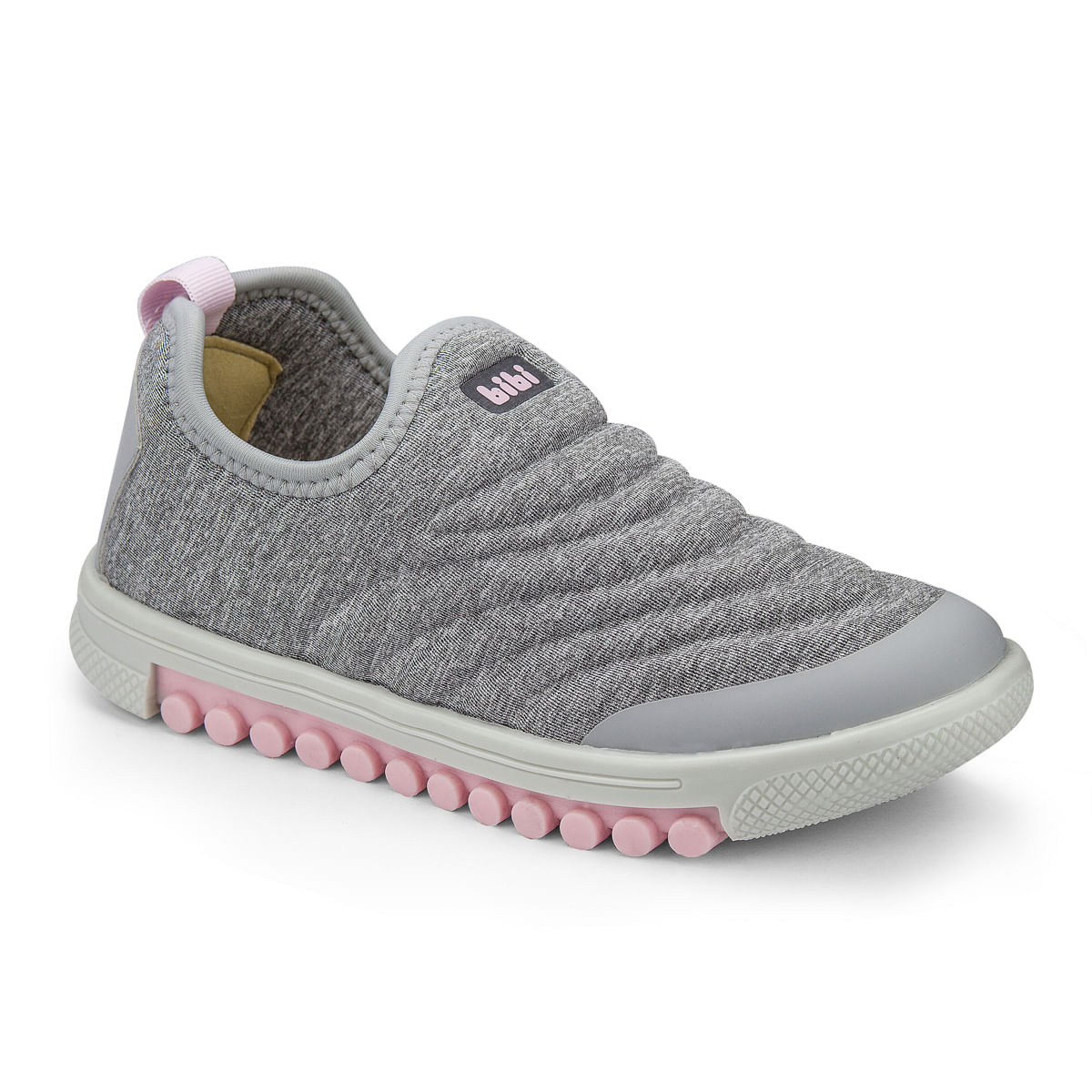 Tênis Infantil Bibi Roller New Feminino Cinza com Rosa - 679491 - Renner
