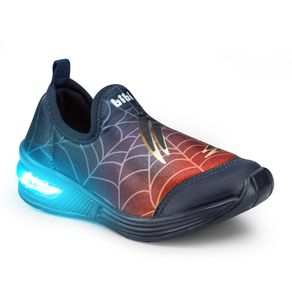 tenis do homem aranha com luz