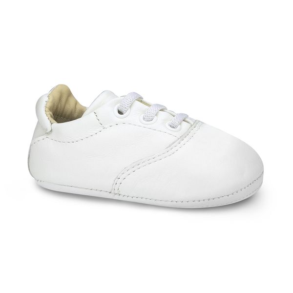 Sapatinho Infantil Bibi Masculino First Personalizado Branco 14/15