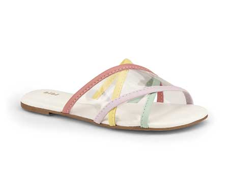 Sandália Infantil Bibi Flat Kids Branco - 1151024