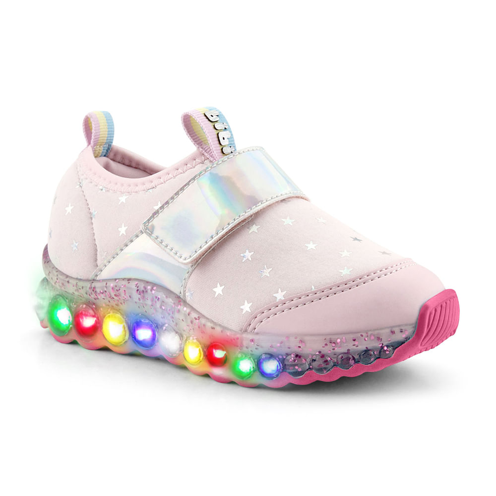 Led Infantil Bibi Infantil Klin Tenis De Luzinha Infantil Masculino