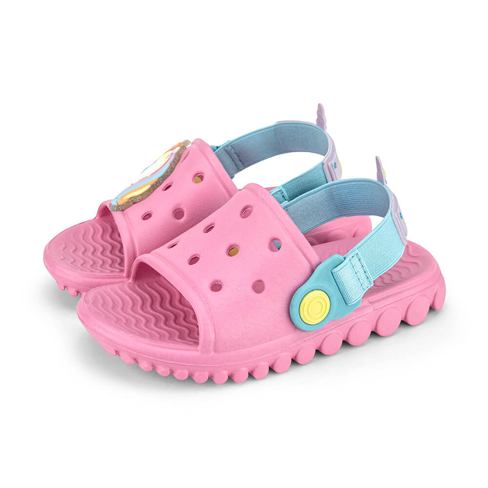 Chinelo Infantil Feminino Bibi Sun Slide Rosa 1189011