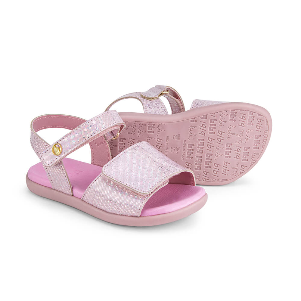 Papete Infantil Bibi Rosa com Brilho Baby Soft II