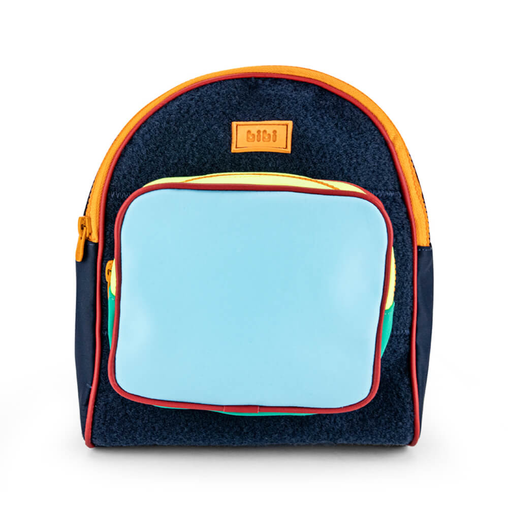 Mochila Infantil Azul Colorida da Bibi