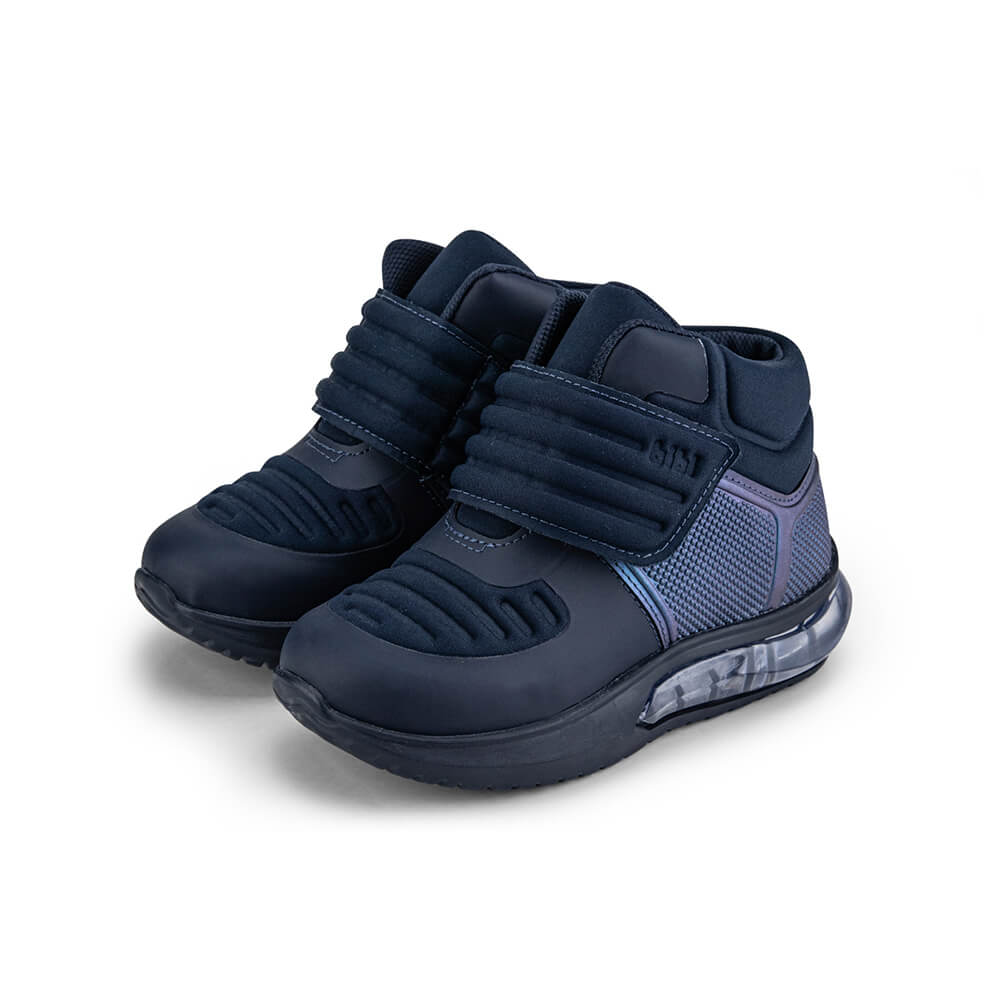 Bota Infantil de Luz Azul com Velcro Bibi Space Wave 3.0