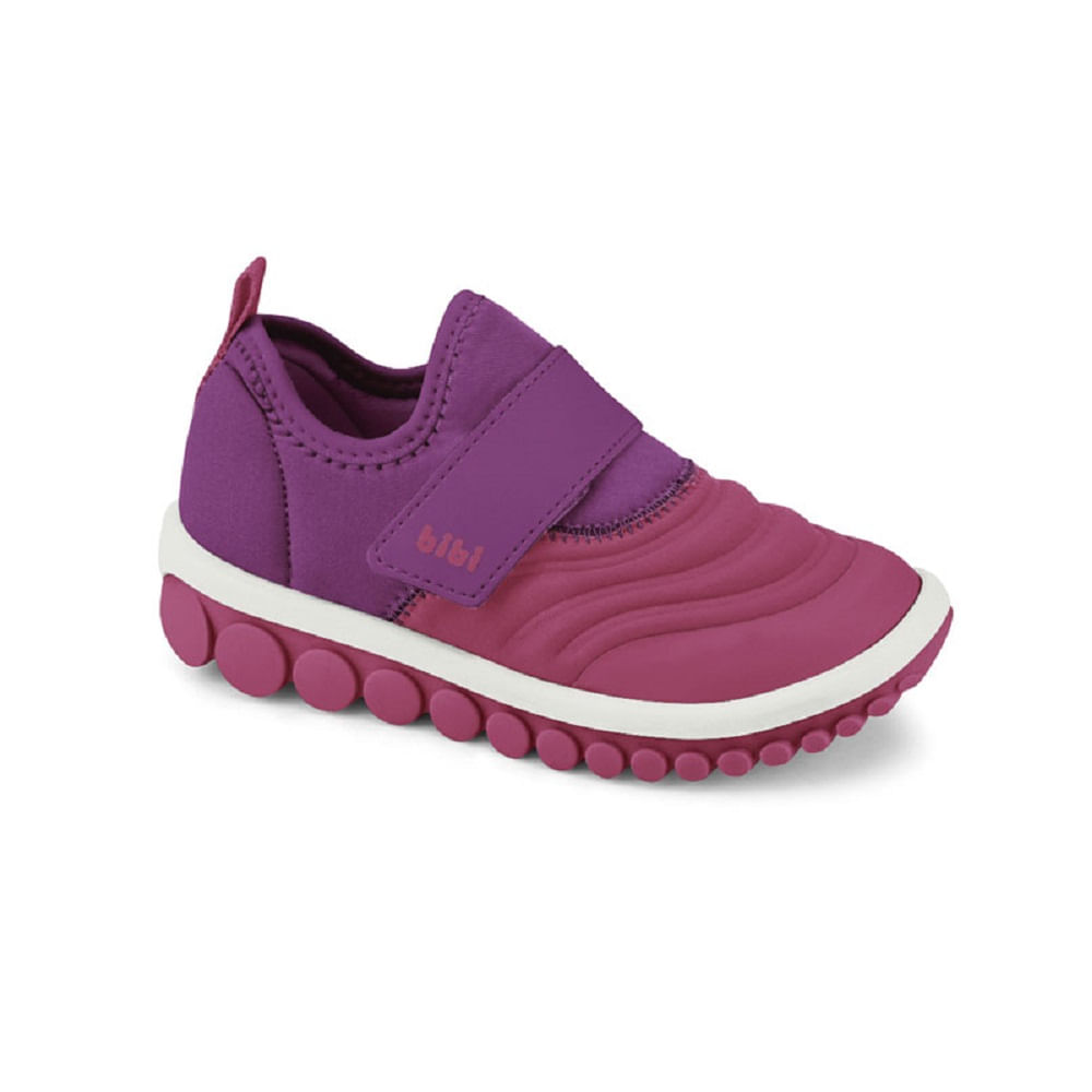 Tênis Infantil Bibi Rosa e Roxo Roller 2.0 1155148