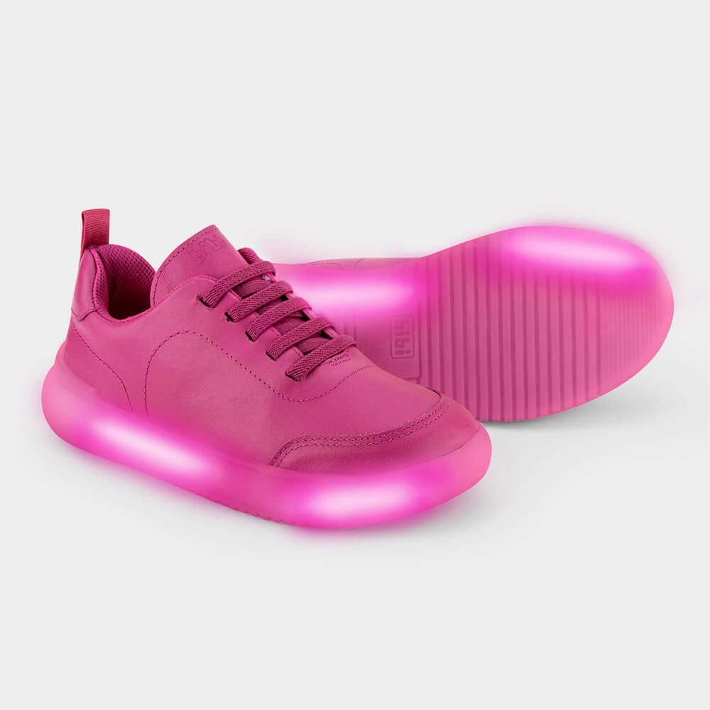 Tênis Infantil de Luz Bibi Boom Rosa