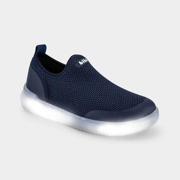 Tênis Infantil de Luz Bibi Boom Azul Marinho 33