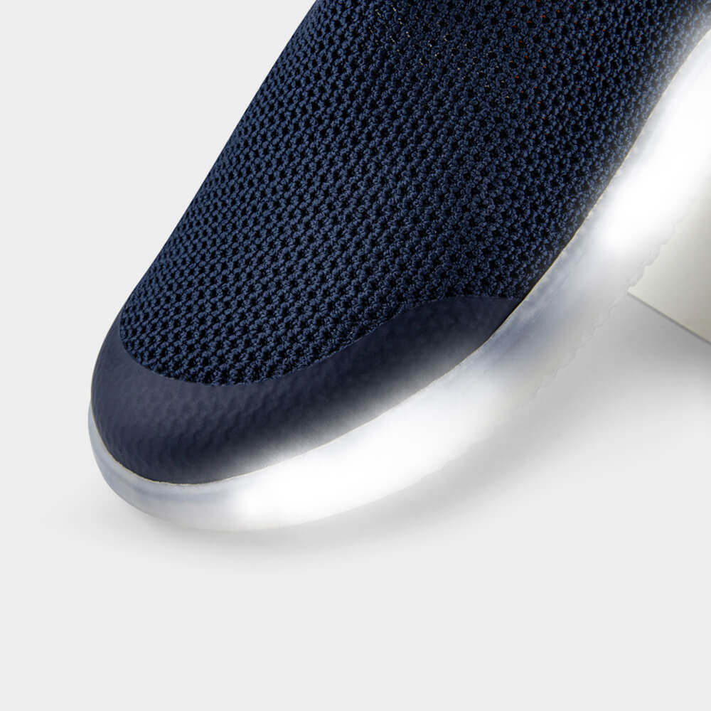 Tênis Infantil de Luz Bibi Boom Azul Marinho