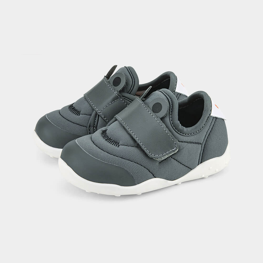 Tênis Infantil Bibi Fisioflex Originals Cinza com Sapinho