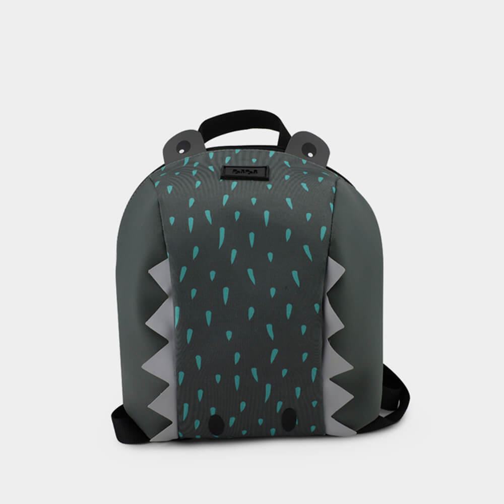 Bolsa Infantil Bibi Cinza de Jacaré 857538