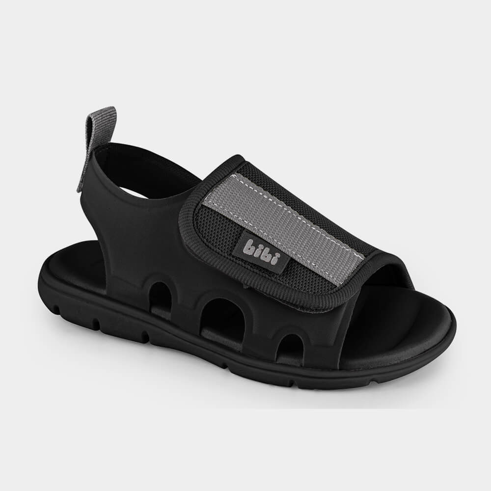 Papete Infantil Bibi Basic Sandals Mini Preto 1101193