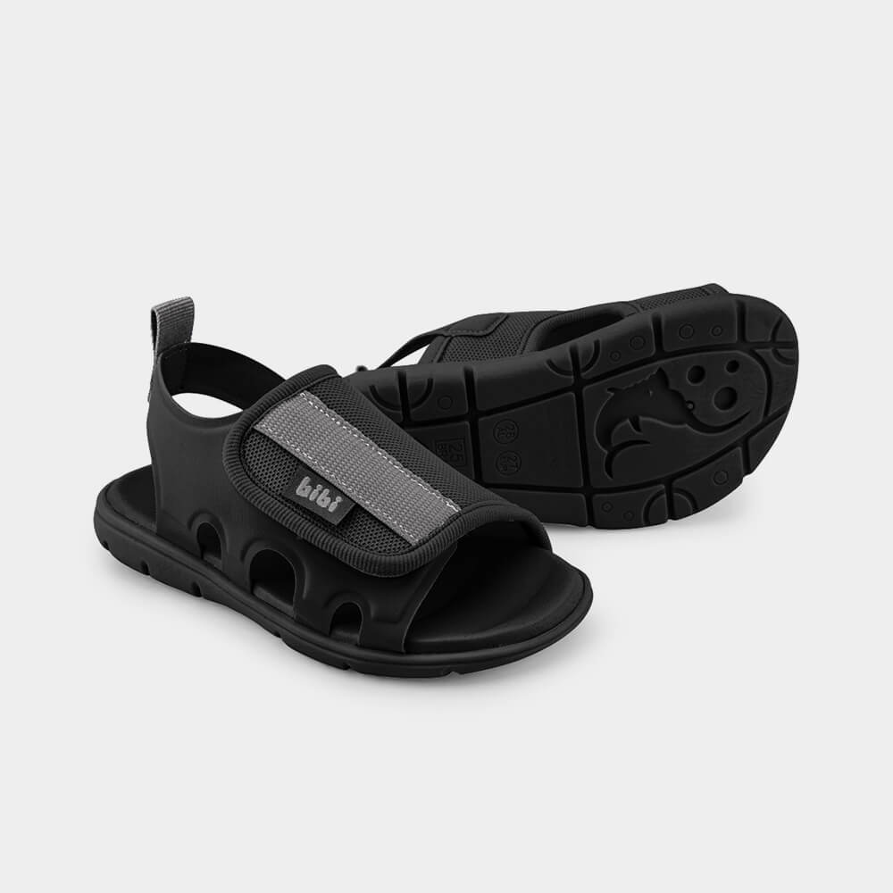 Papete Infantil Bibi Basic Sandals Mini Preto 1101193