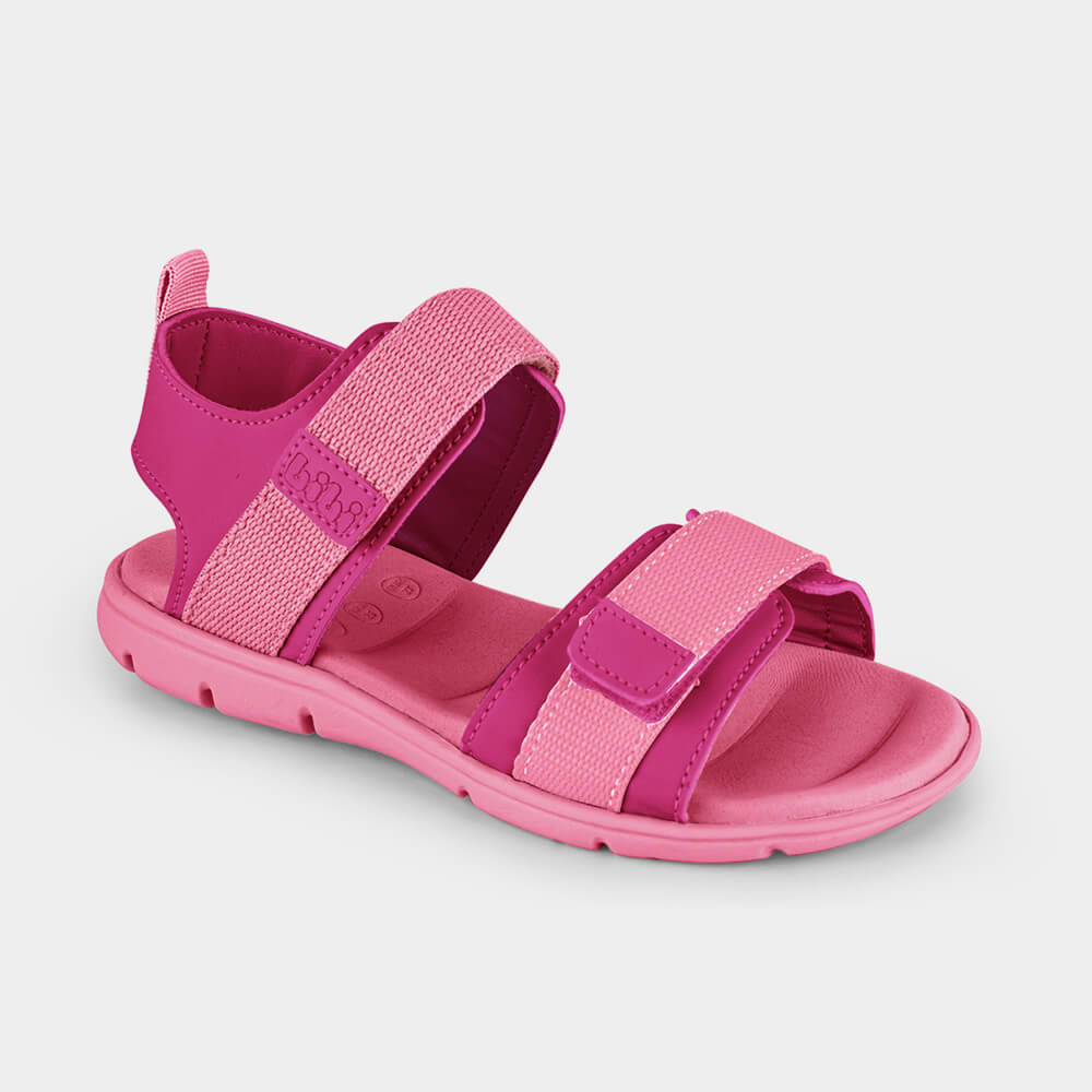 Papete Infantil Bibi Basic Sandals Mini Rosa 1101198