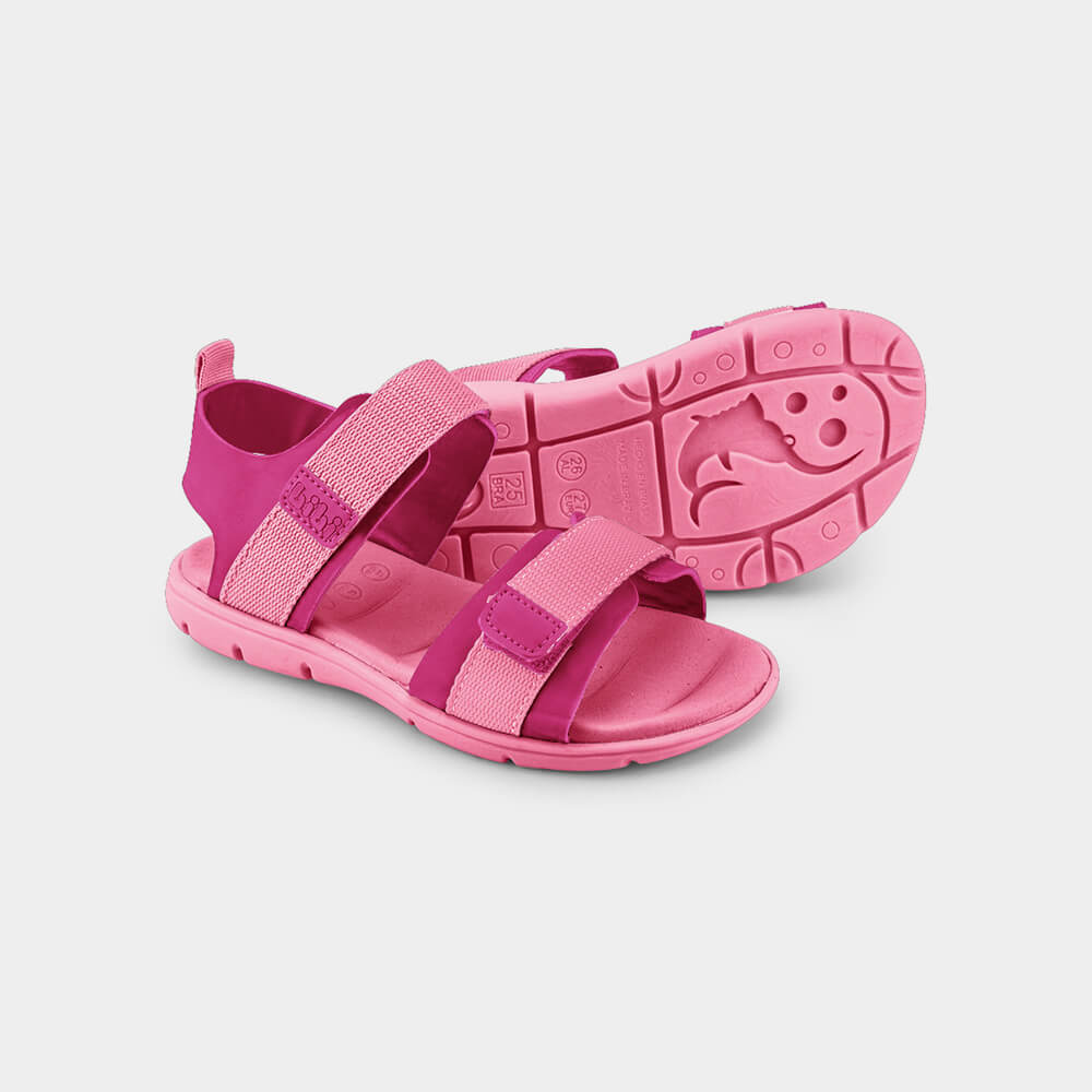 Papete Infantil Bibi Basic Sandals Mini Rosa 1101198