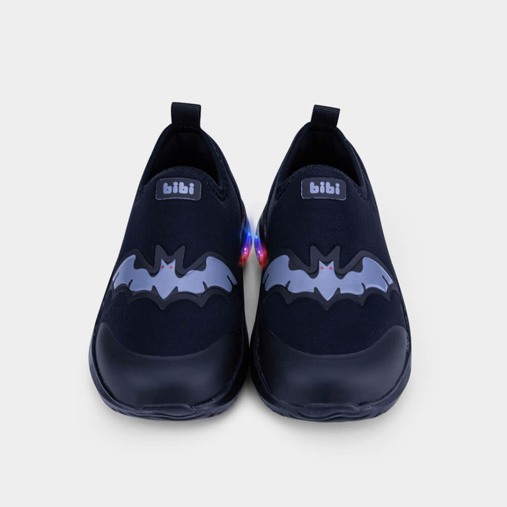 Tênis Infantil de Luz Bibi Space Wave 3.0 Preto de Morcego