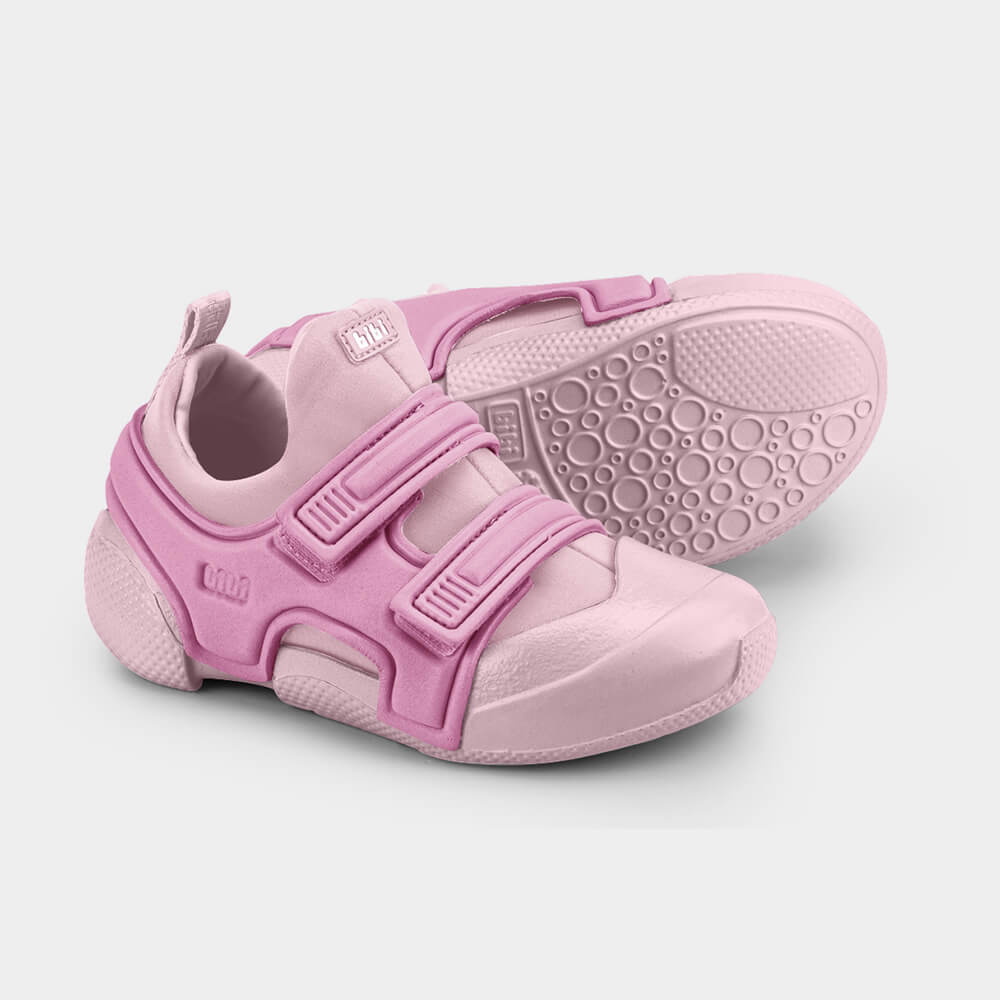 Tênis Infantil Bibi 2Way Rosa