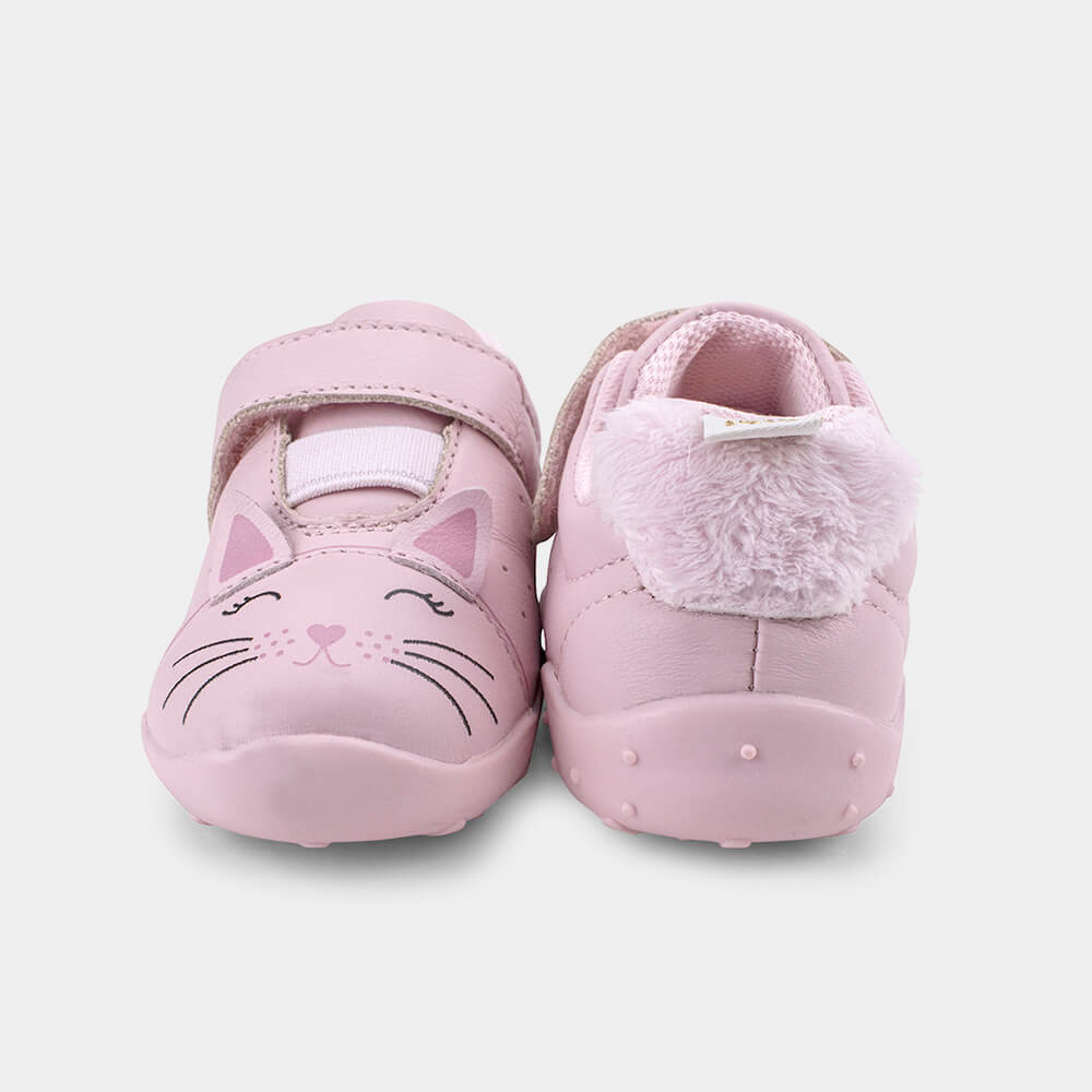 Tênis Infantil Bibi Fisioflex Originals Rosa de Gatinho