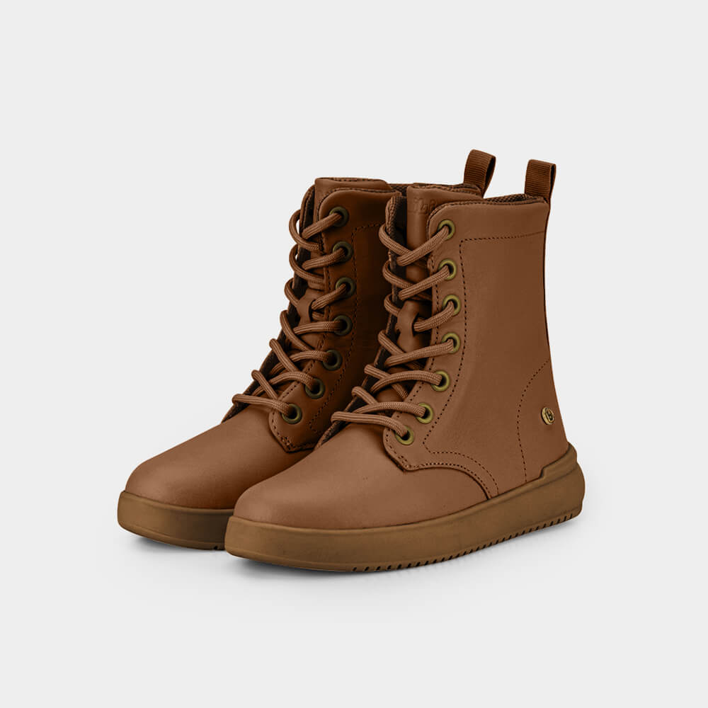 Bota Infantil Cano Médio Bibi Urban Kids Marrom