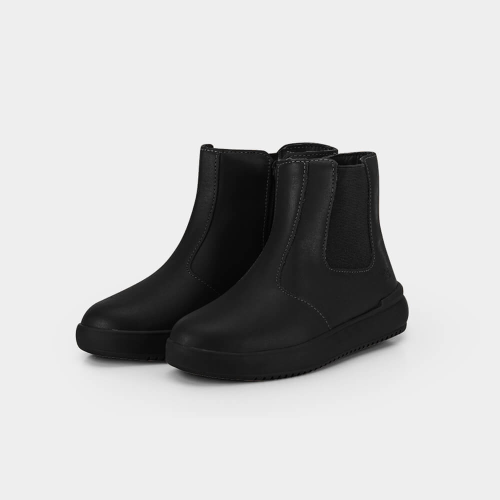 Bota Infantil Cano Curto Bibi Urban Kids Preta