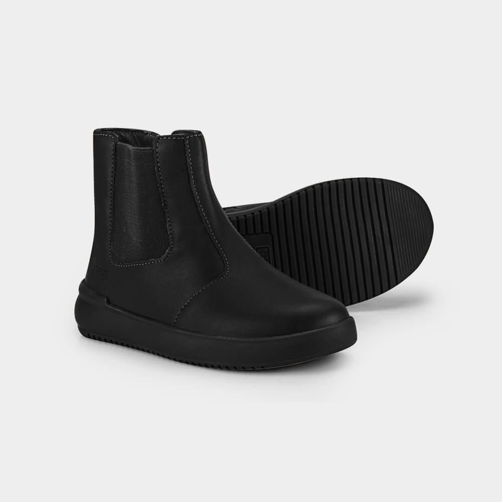 Bota Infantil Cano Curto Bibi Urban Kids Preta