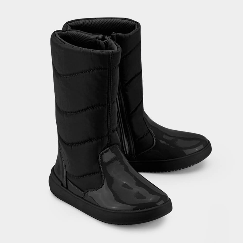 Bota Infantil Cano Longo Bibi Urban Basic Drop Preta