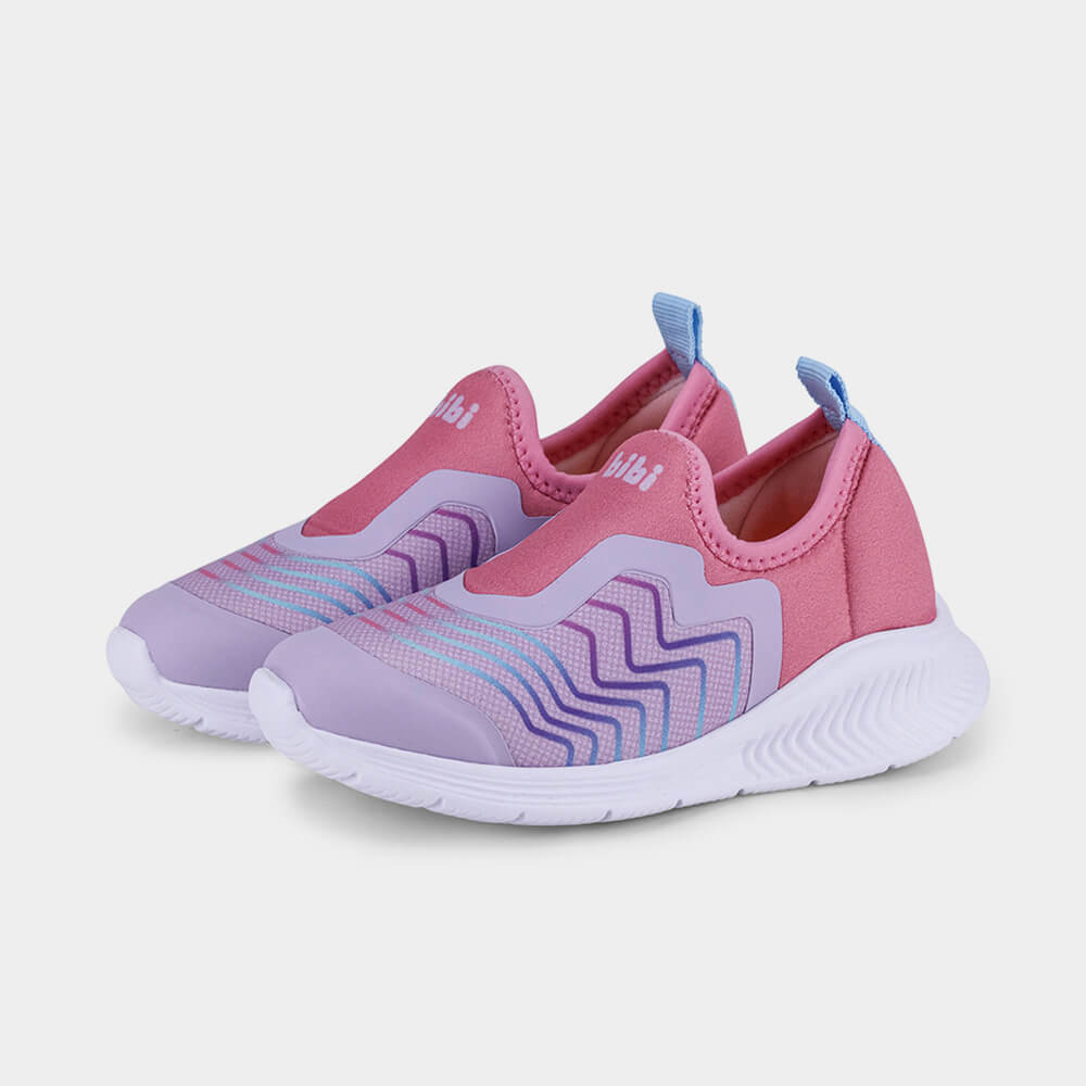 Tênis Infantil Bibi Fly Baby II Rosa e Lilás