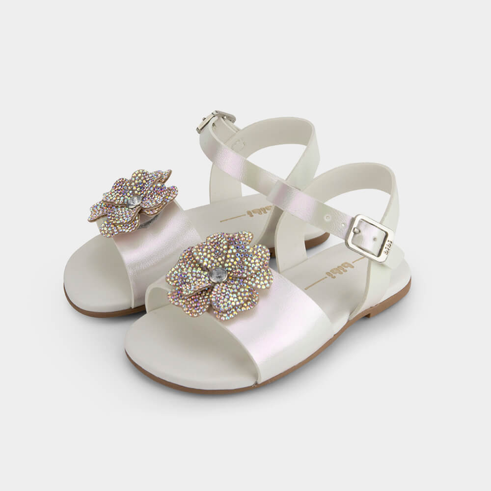 Sandália Infantil Bibi Mini Me Branca