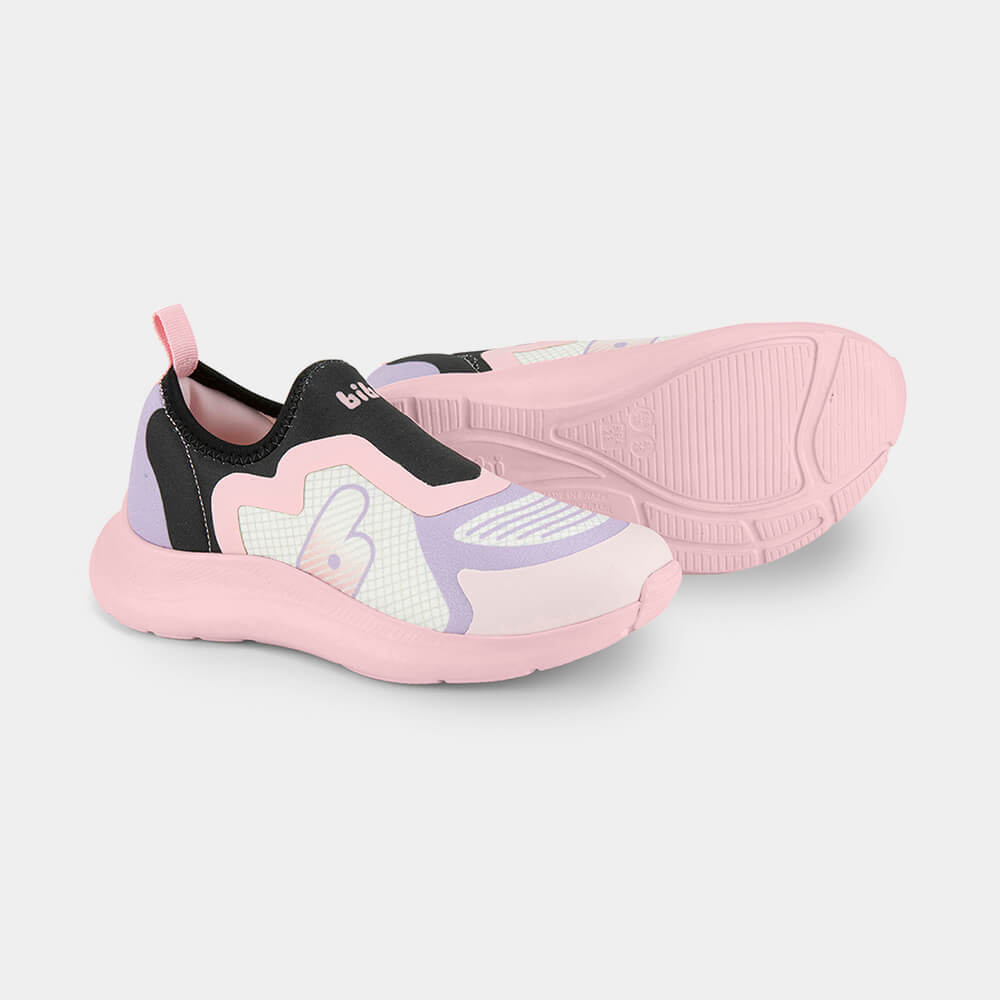 Tênis Infantil Bibi Action Rosa com Lilás