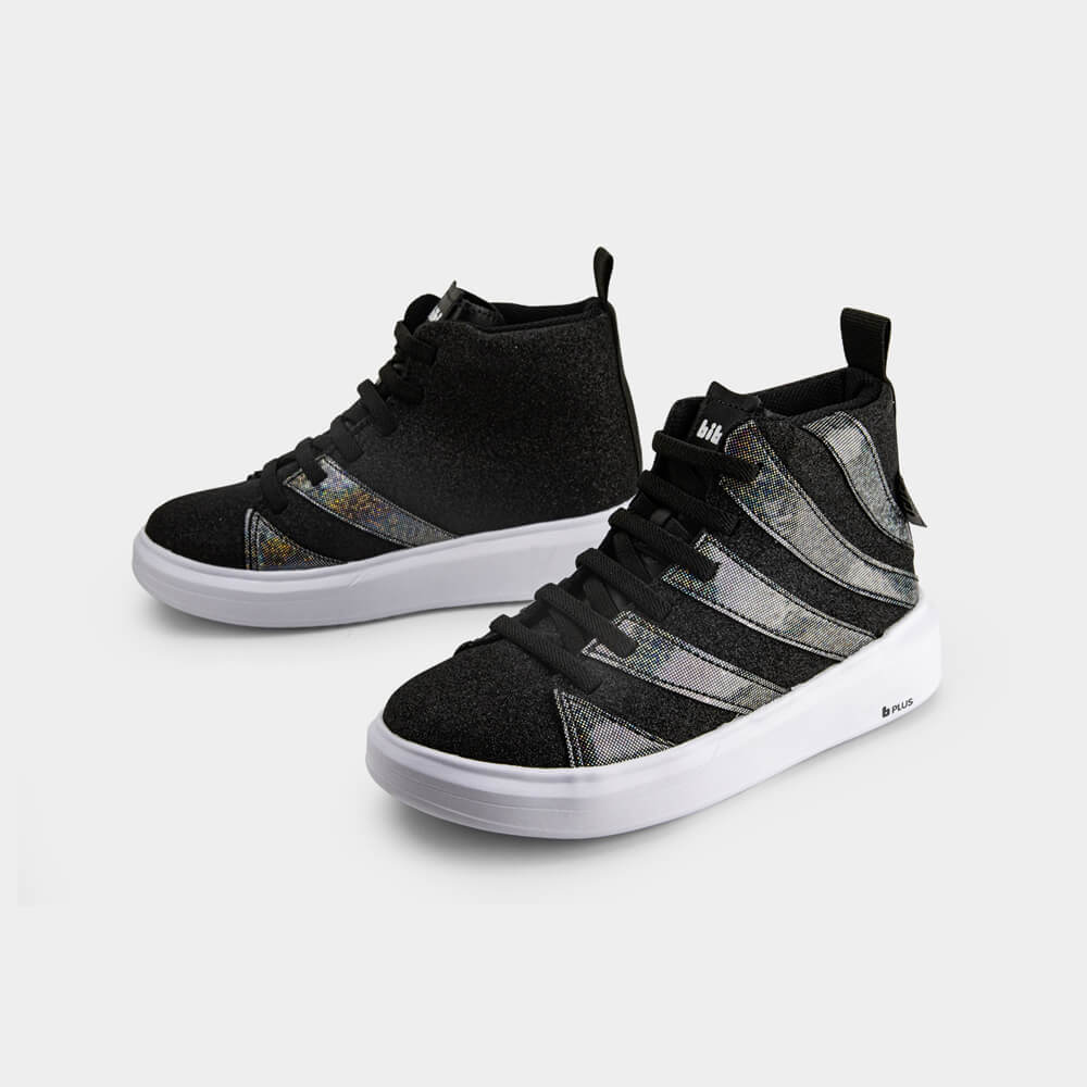 Abotinado Infantil Bibi Glam Preto