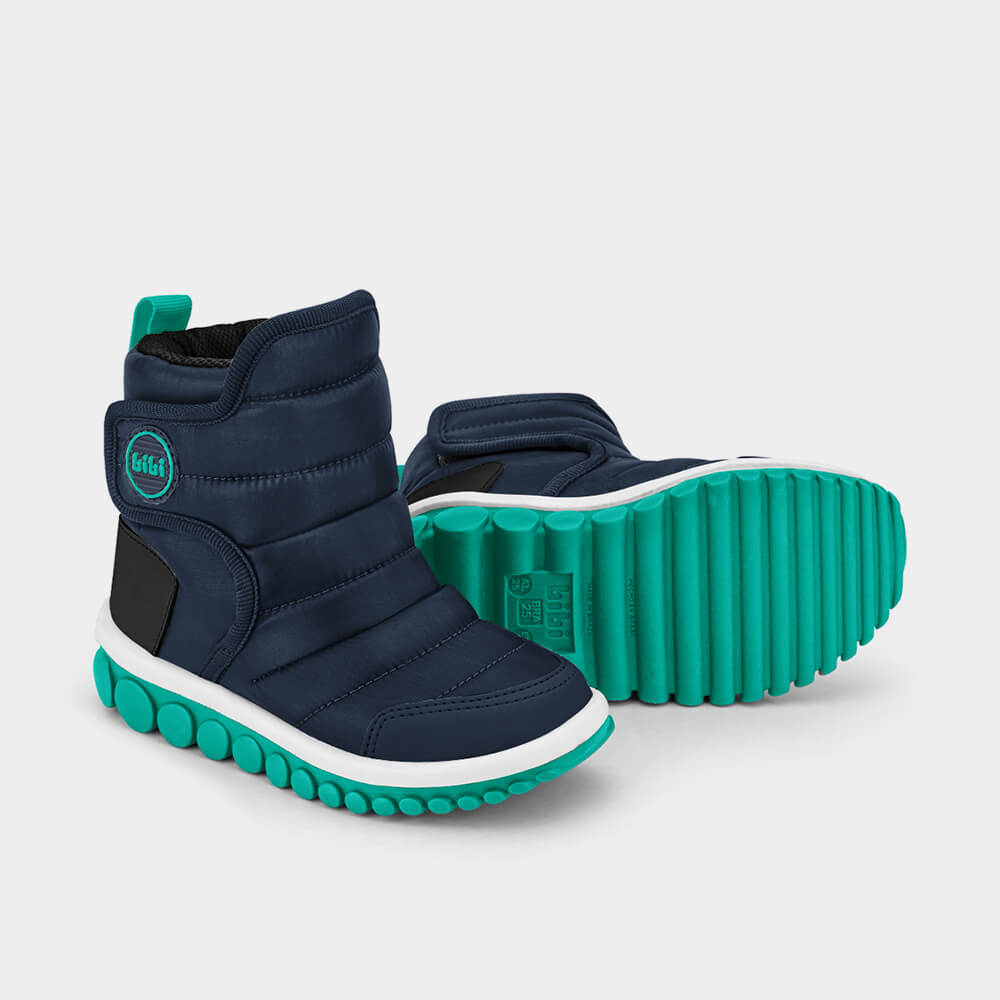 Bota Infantil Bibi Roller 2.0 Drop Azul Marinho