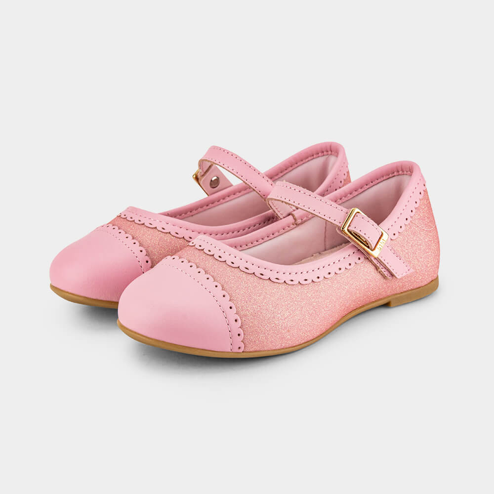 Sapatilha Infantil Bibi Ballerina Mini Rosa