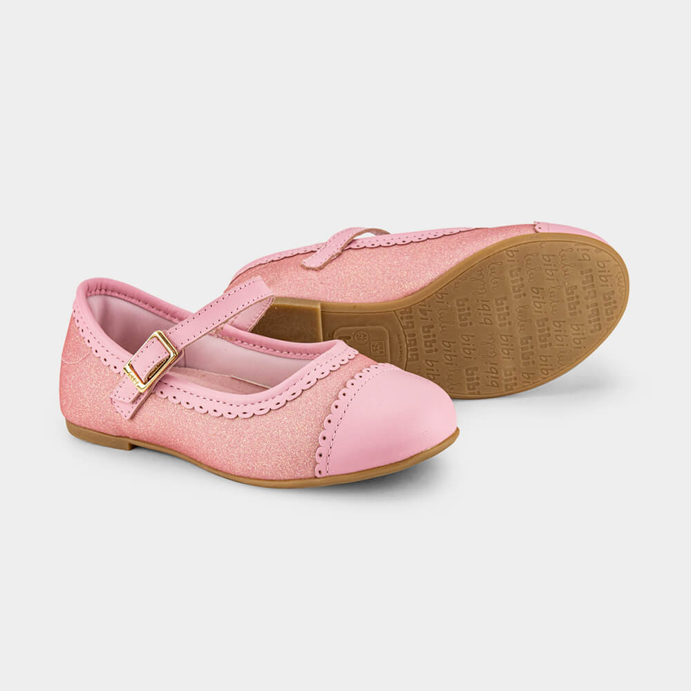 Sapatilha Infantil Bibi Ballerina Mini Rosa