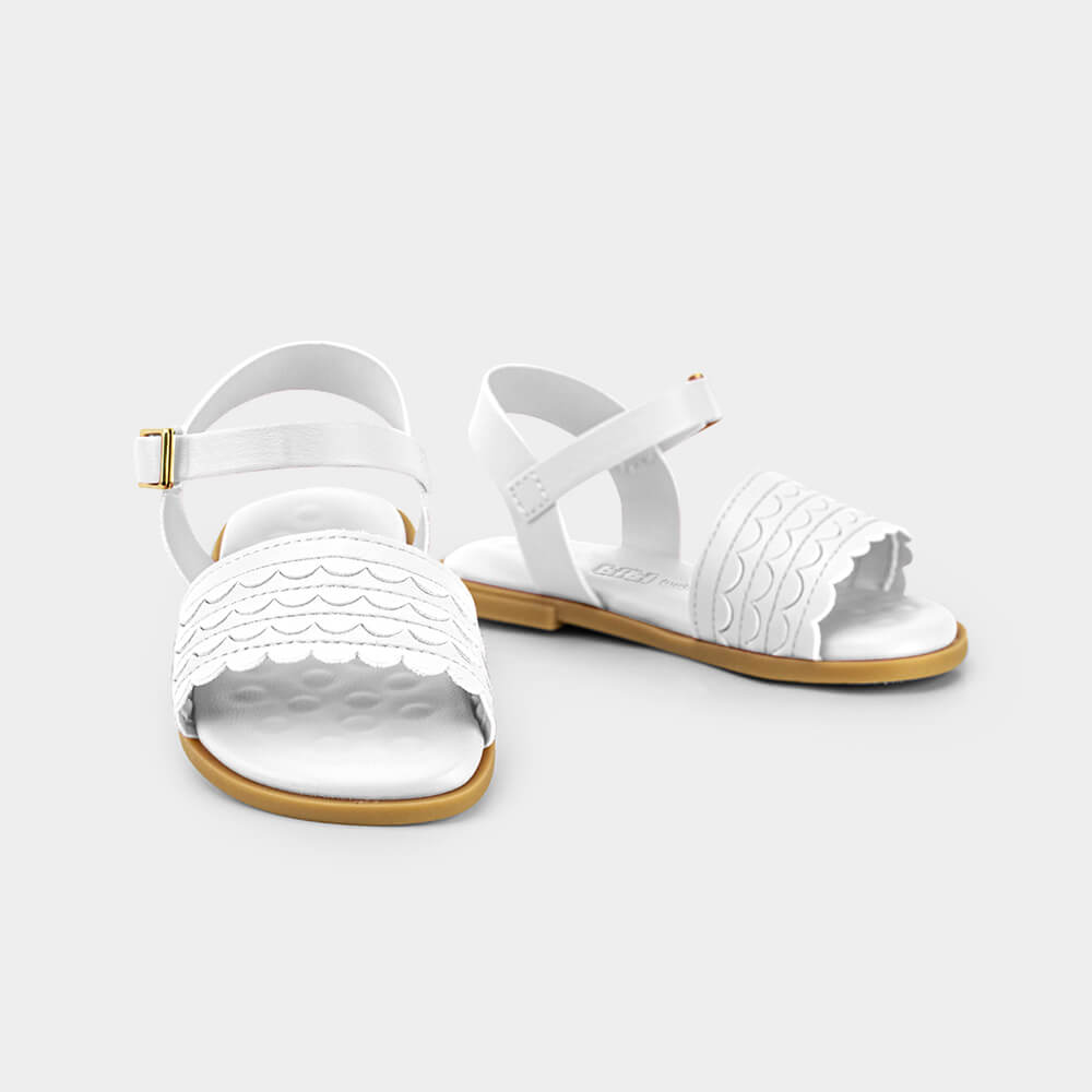 Sandália Infantil Bibi Shine Mini Branca
