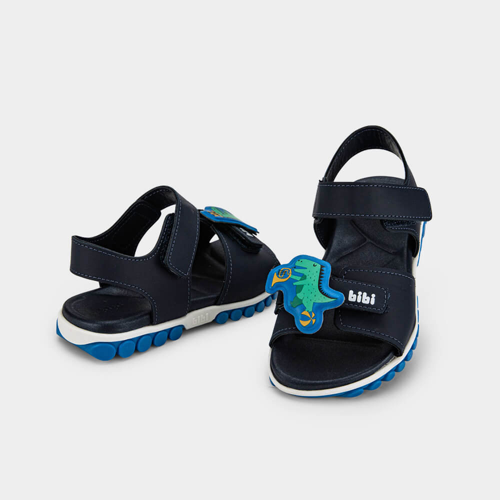 Papete Infantil Bibi Summer Roller Sport 2.0 Azul Marinho de Dino