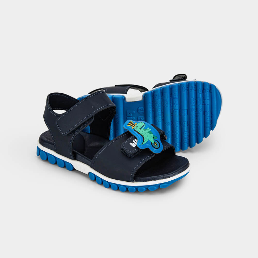 Papete Infantil Bibi Summer Roller Sport 2.0 Azul Marinho de Dino