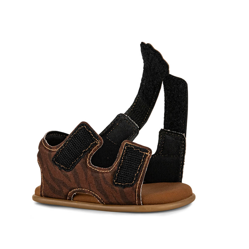 Sandália Infantil Bibi Afeto 2.0 Marrom de Tigre