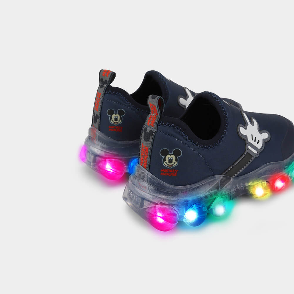 Tênis Infantil de Luz Bibi Roller Celebration 2.0 Mickey da Disney