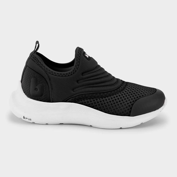 Tênis Infantil Bibi Action Preto com Branco 31