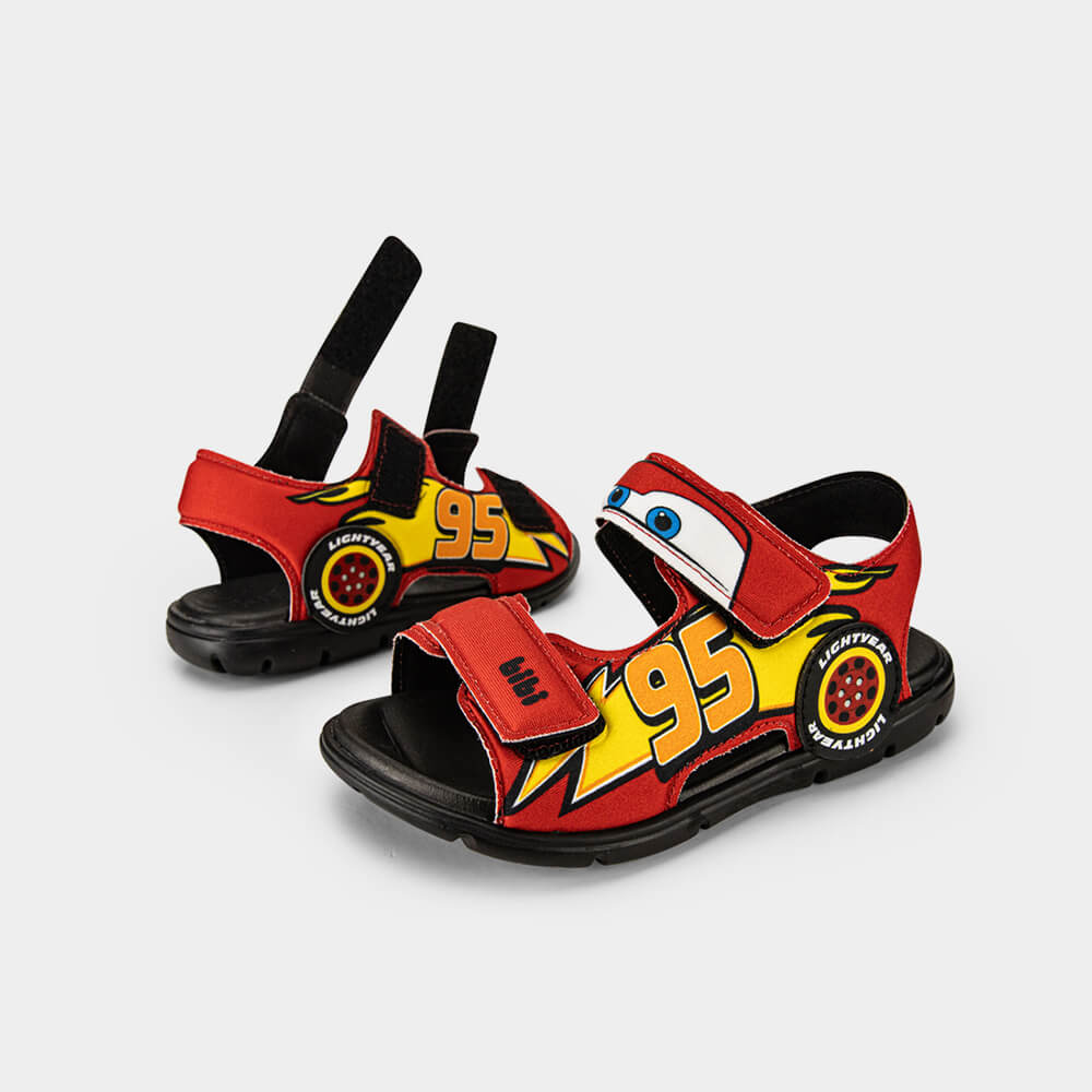 Sandália Infantil Bibi Basic Sandals Mini Relampâgo McQueen da Disney