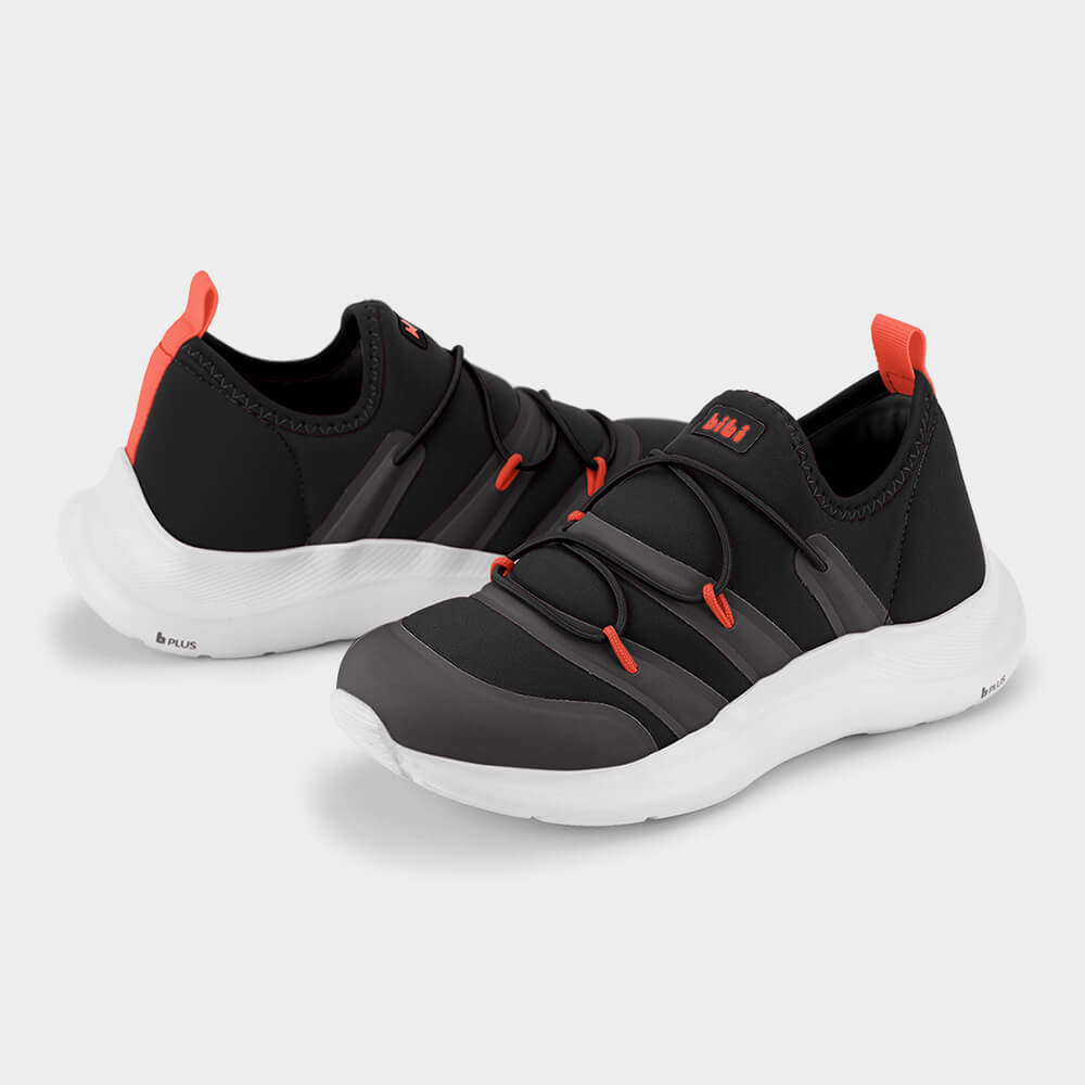 Tênis Infantil Bibi Action Preto com Grafite