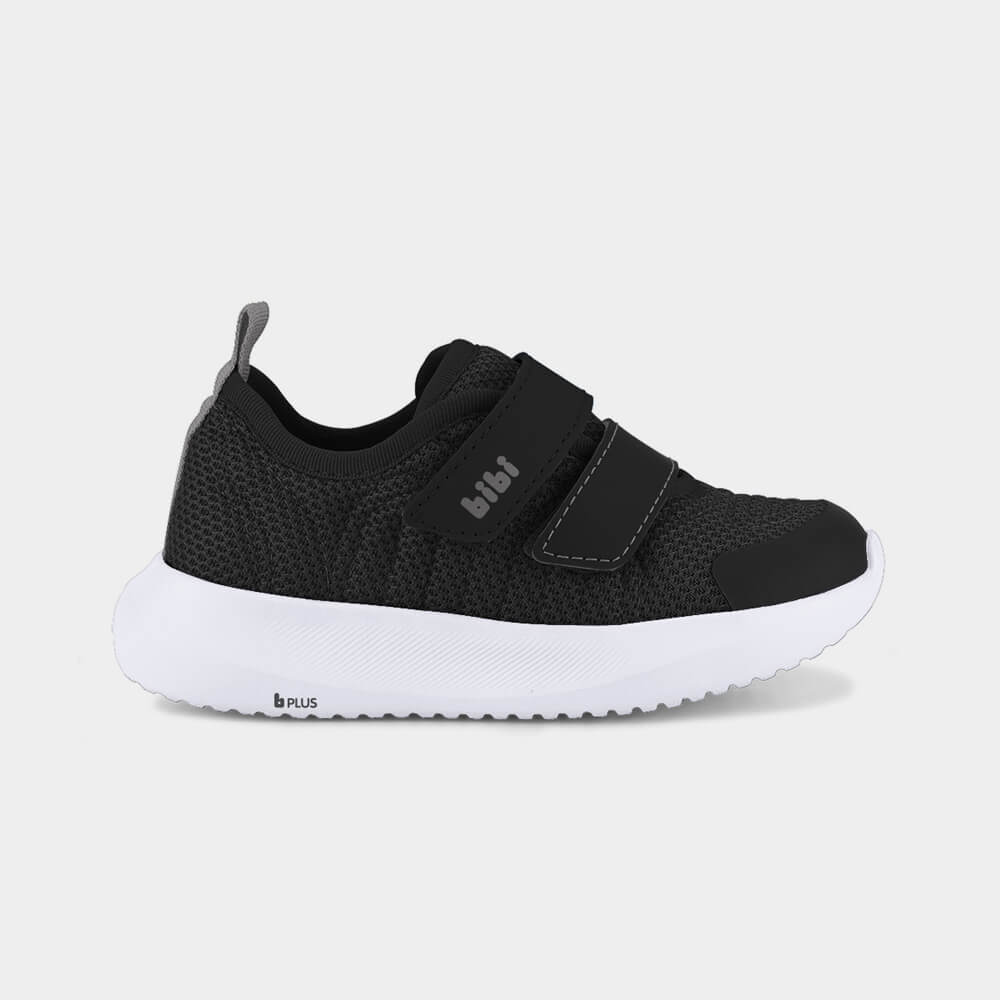 Tênis Infantil Bibi Flash Preto e Grafite