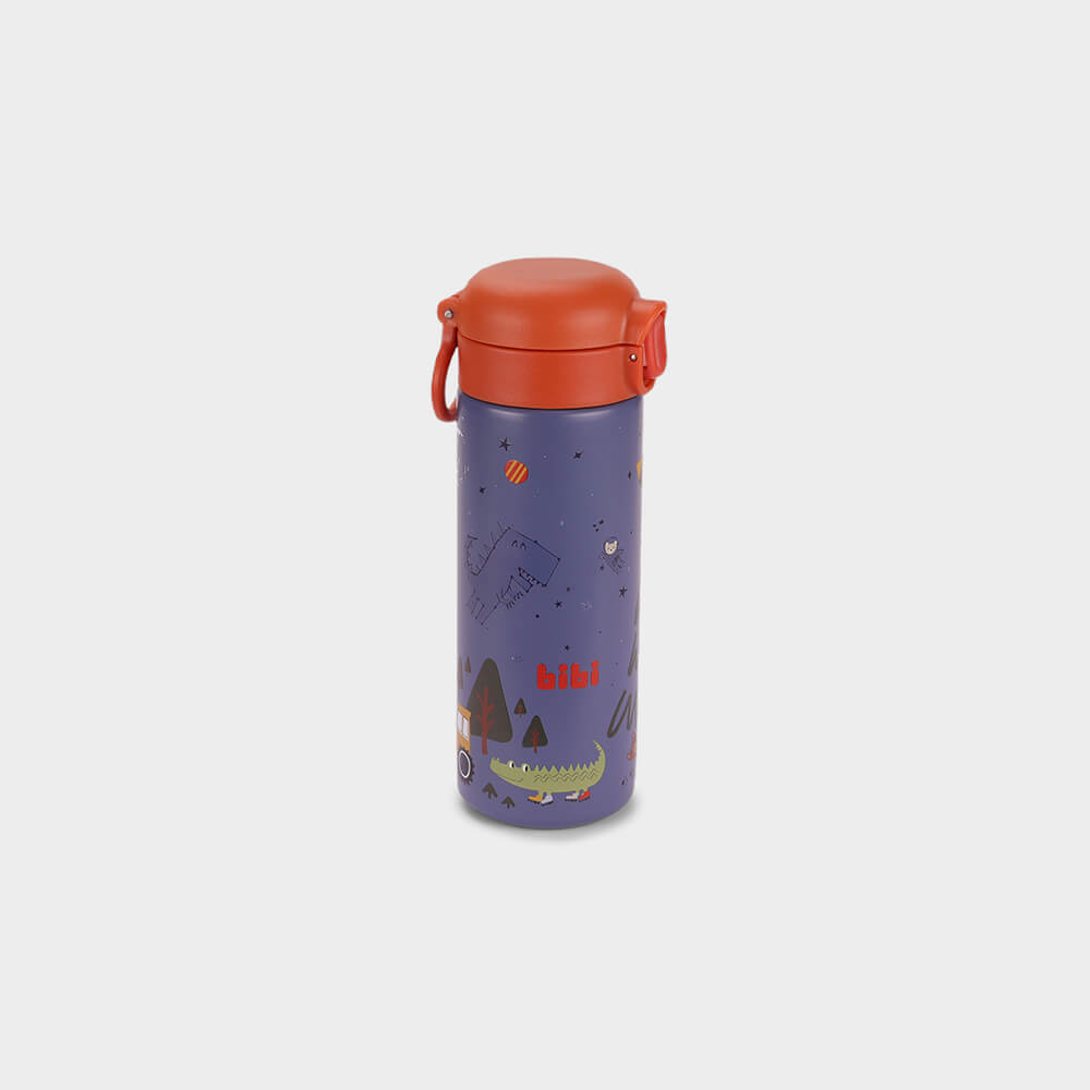 Garrafa Térmica Bibi Metalizada Azul