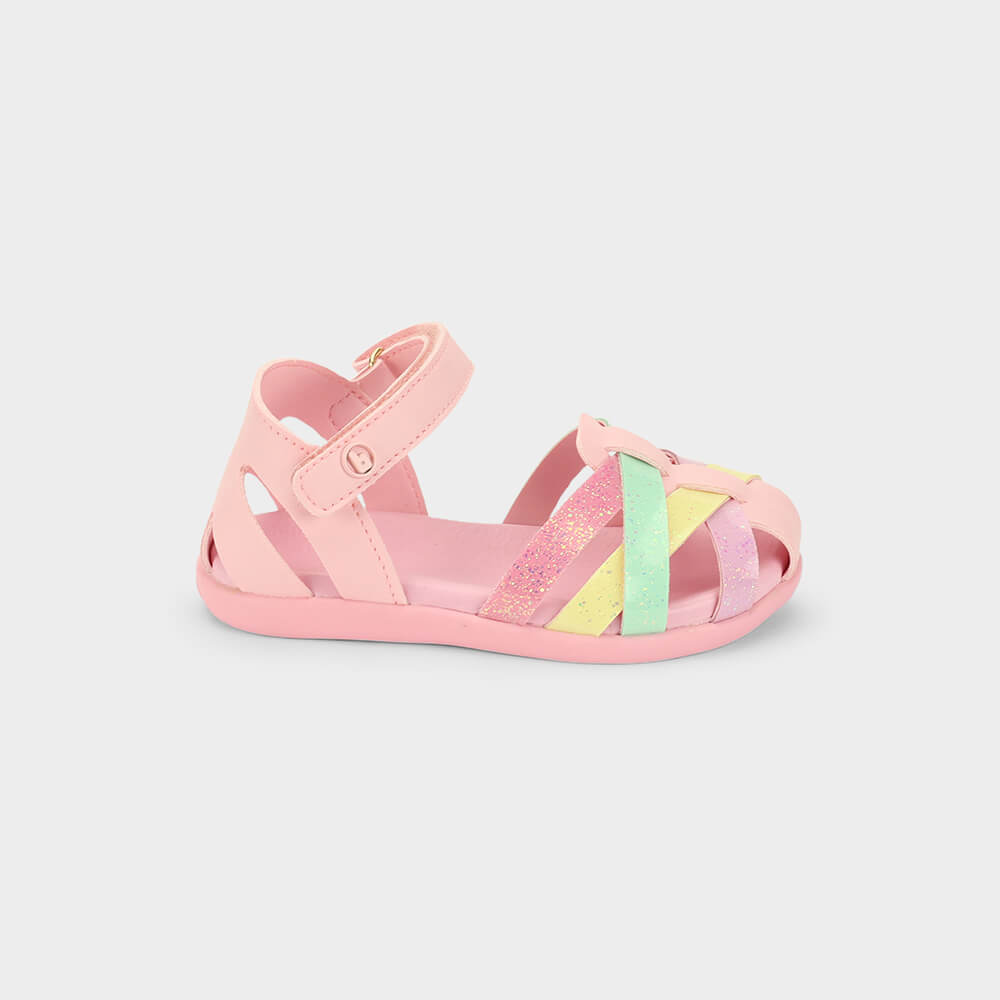 Sandália Infantil Bibi Baby Soft II Rosa