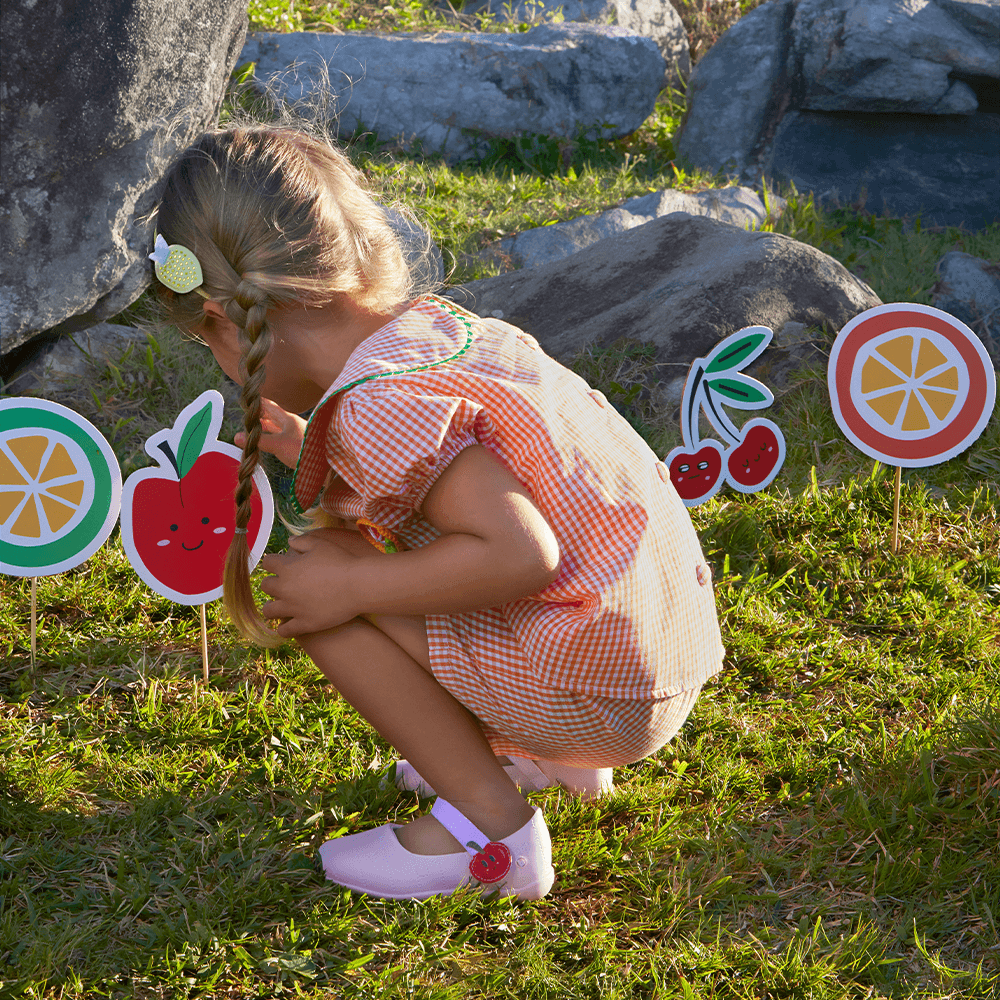 Sapatilha Infantil Bibi Candy Mini Rosa de Frutas