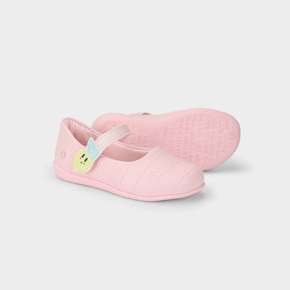 Sapatilha Infantil Bibi Candy Mini Rosa de Frutas