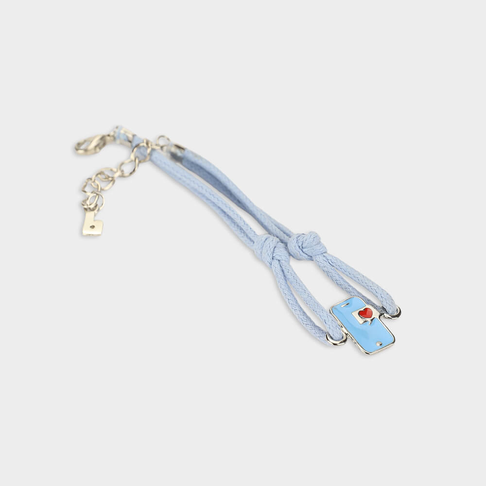 Tornozeleira Infantil Bibi Azul de Celular