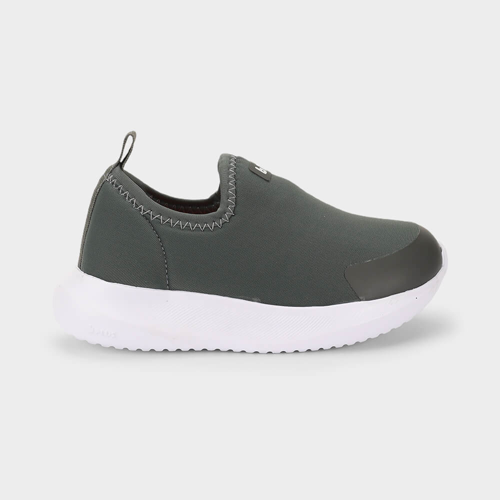 Tênis Infantil Bibi Flash Cinza com Branco